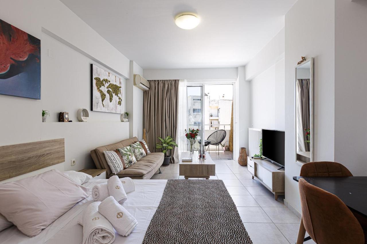 Central & Quiet Studio Ретимно Экстерьер фото